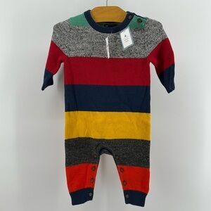 Baby Gap Match Snap Baby Boy's Sweater Romper